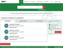 Tablet Screenshot of medicines.org.uk